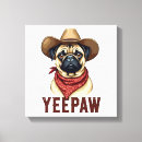 Search for pug dogs canvas prints Puppy