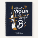 Search for violin notebooks Musician