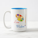 Search for paint palette mugs Artist