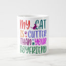 Search for large cat mugs Typography