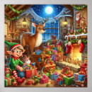 Search for santas workshop posters Santa's