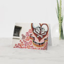 Search for heart and skull valentines day cards Red