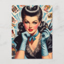 Search for pinup cards 1950s