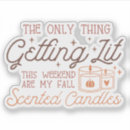Search for candle scent stickers Fall
