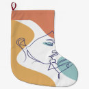 Search for line drawing christmas stockings White