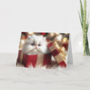 Search for persian cat christmas cards Kitten