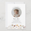 Search for wildflowers birthday invitations For kids