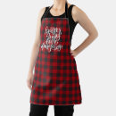 Search for black and red buffalo plaid aprons Baking