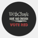 Search for vote red stickers United states