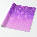 Search for purple glitter wrapping paper Violet