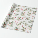 Search for holly wrapping paper Botanical