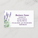 Search for purple flowers business cards Garden