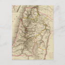 Search for map of israel postcards Religious