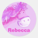 Search for horse name stickers Pink