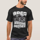 Search for gorilla mens tshirts Ape