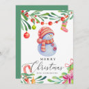 Search for funny snowman christmas cards Winter