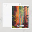 Search for red wood postcards Vintage