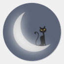 Search for cat moon stickers Feline