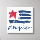 Search for american flag canvas prints Red white and blue
