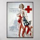 Search for vintage red cross posters Usa