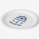 Search for nautical paper plates Beach house