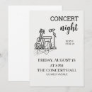 Search for concert invitations White