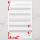 Search for goth stationery paper Blood