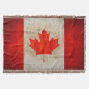 Search for canada flag blankets Vintage