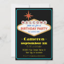 Search for las vegas sign invitations Retro