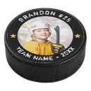 Search for team hockey pucks Keepsake