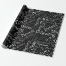 Search for book wrapping paper Black and white