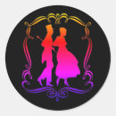 Search for man and woman stickers Vintage