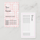 Search for tax preparer business cards Bookkeeper