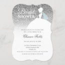 Search for glam bridal shower invitations Black and white