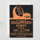 Search for tombstone halloween invitations Vintage