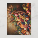 Search for vintage autumn painting postcards Thanksgiving