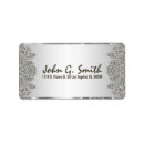 Search for floral pattern return address labels Victorian