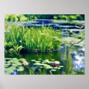 Search for monet water lilies posters Pond