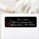 Search for firefighter return address labels First responders