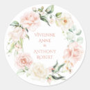 Search for pink gold wedding stickers Floral