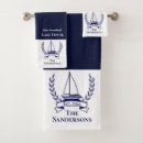 Search for sailboats bath towels Navy blue