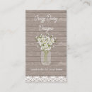 Search for mason jar business cards Floral