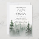 Search for pine forest wedding invitations Mountain
