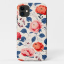 Search for watercolour floral iphone cases Red
