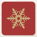 Search for red and gold coasters Snowflakes