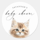 Search for kittens stickers Baby shower