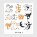 Search for flying ghost stickers Spooky