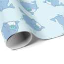 Search for blue whale wrapping paper Under the sea