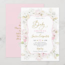 Search for hydrangea baby shower invitations Blush pink