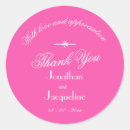 Search for pink and white wedding stickers Chic